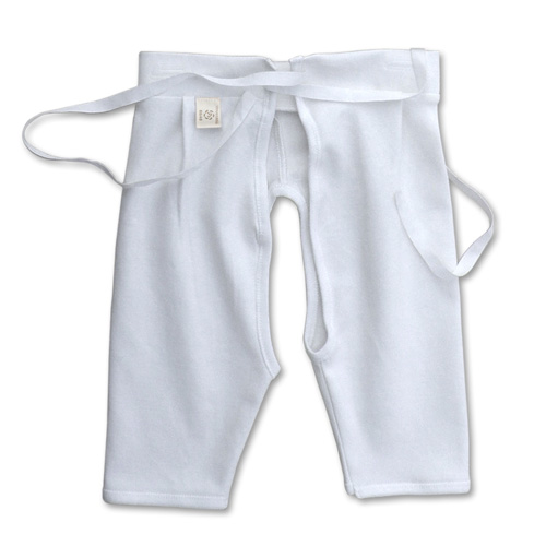 素棉寶貝有機(jī)棉新生兒綁帶褲