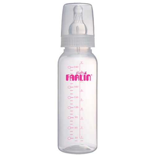 華林貝比PP標(biāo)準(zhǔn)直身奶瓶240cc