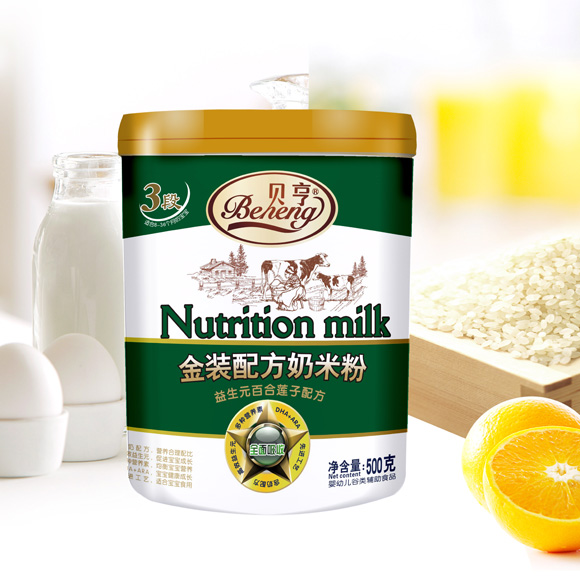 貝亨益生元百合蓮子奶米粉