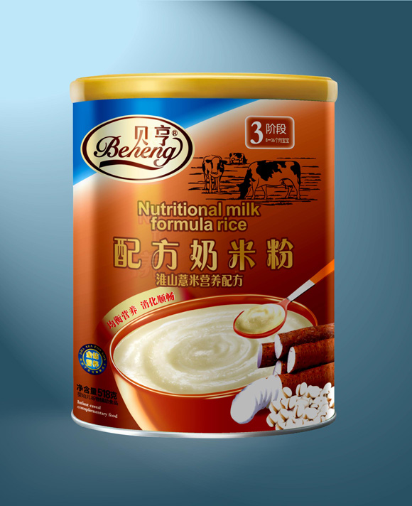 貝亨淮山薏米奶米粉