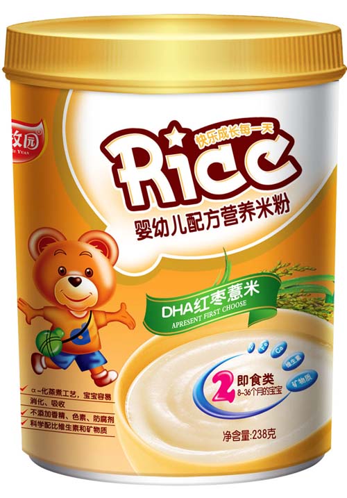 農(nóng)牧園DHA紅棗薏米營養(yǎng)米粉