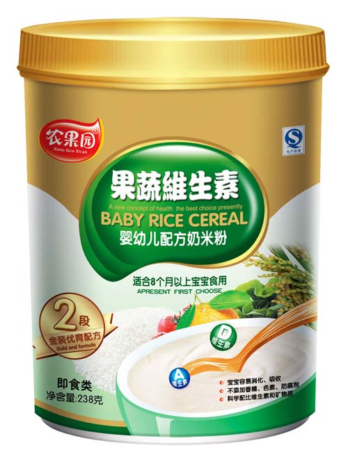 農果園果蔬維生素配方奶米粉