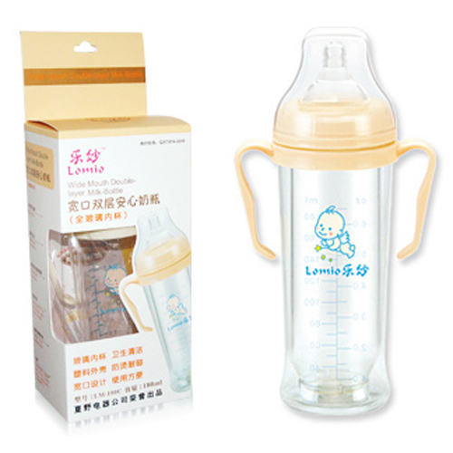 樂(lè)妙雙層奶瓶