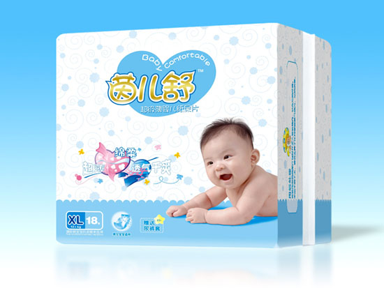 茵兒舒嬰兒紙尿片XL號(hào)18片