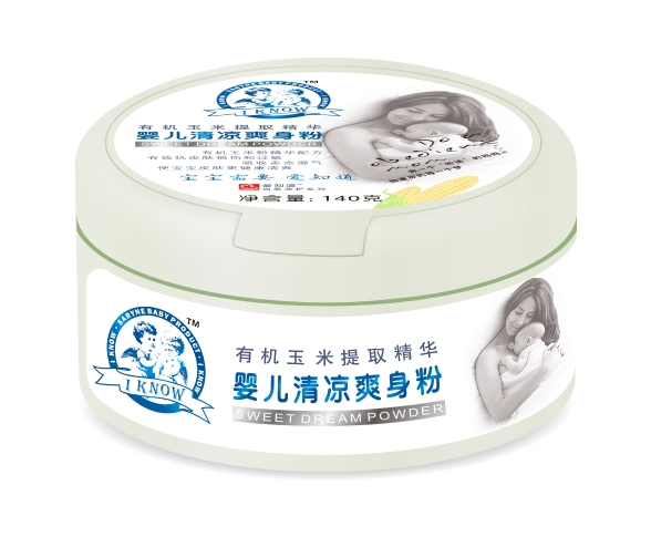 尚恩愛知道嬰兒清涼爽身粉