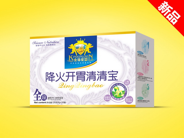 金盾愛嬰清清寶小盒-降火開胃