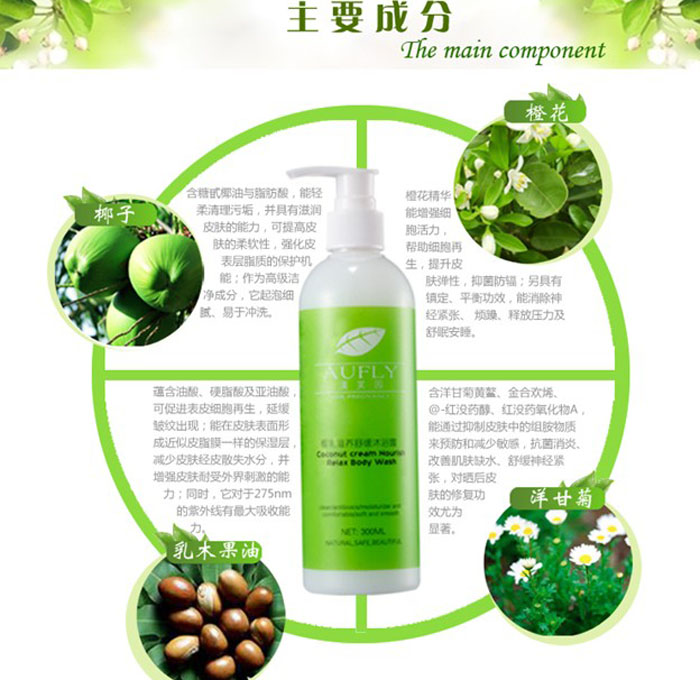 椰乳滋養(yǎng)舒緩沐浴露 300ml 2