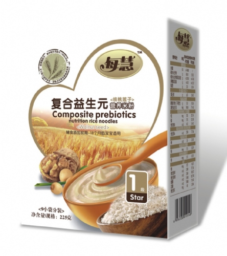 每慧核桃蓮子復合益生元米粉1段(盒裝)