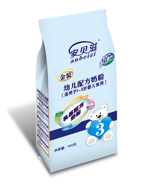 安貝滋幼兒配方奶粉400g3段(袋裝)蘭色