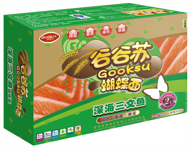 谷谷蘇深海三文魚蝴蝶面