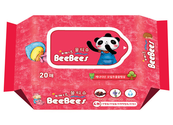 金貝柔櫻桃薰衣草嬰兒濕巾20片