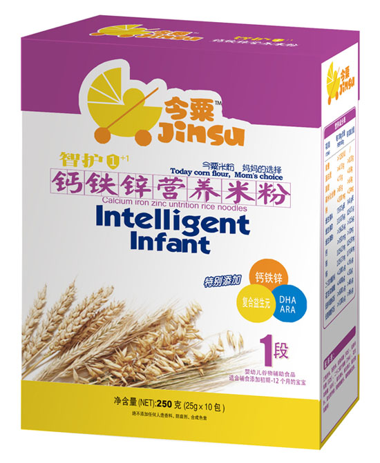 今粟鈣鐵鋅營(yíng)養(yǎng)米粉1段250g