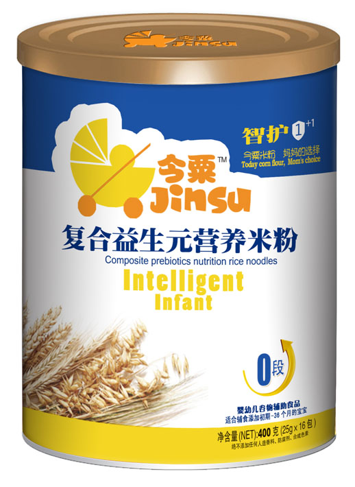 今粟復合益生元營養(yǎng)米粉0段400g