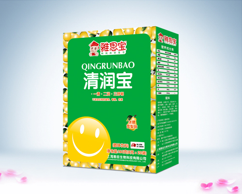 雅思寶冰糖雪梨味清潤(rùn)寶盒裝