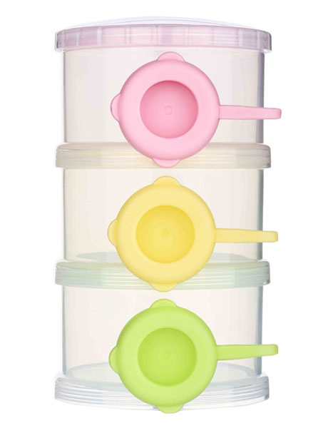 淘寶樂便攜三層奶粉盒