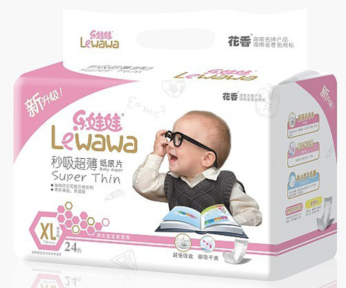 樂娃娃妙吸超薄紙尿片XL碼24片
