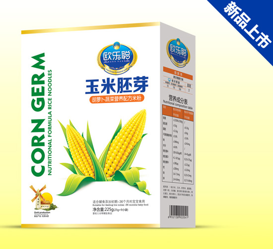 歐樂(lè)聰胡蘿卜蔬菜玉米胚芽盒裝