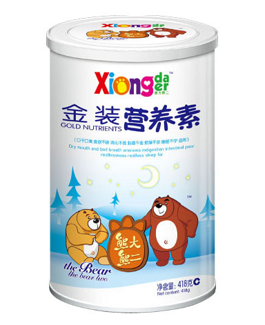 熊大熊二金裝營養(yǎng)素(食欲不振消化不良等適用)