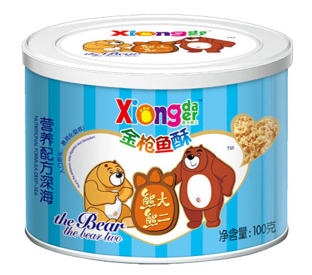 熊大熊二營(yíng)養(yǎng)配方深海金槍魚酥