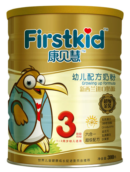康貝慧超級(jí)金裝幼兒配方奶粉3段300g