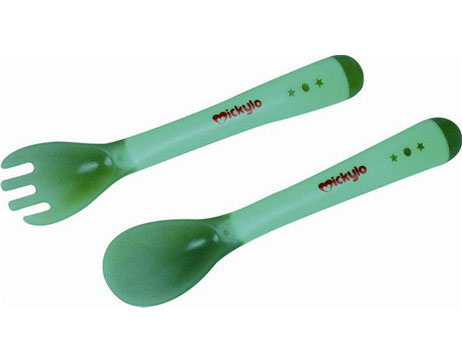 米奇樂(lè)感溫湯叉匙