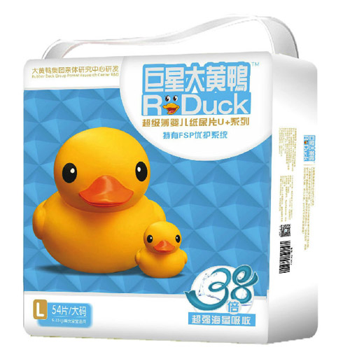 大黃鴨巨星大黃鴨紙尿片L54片