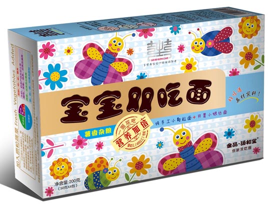 湯和寶薯香雜糧寶寶雙吃面200g