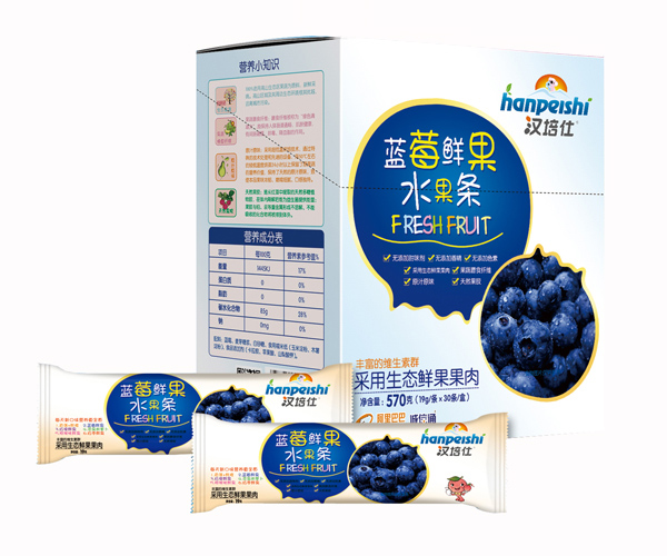 漢培仕藍莓鮮果水果條