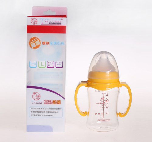 淘氣兔玻璃奶瓶