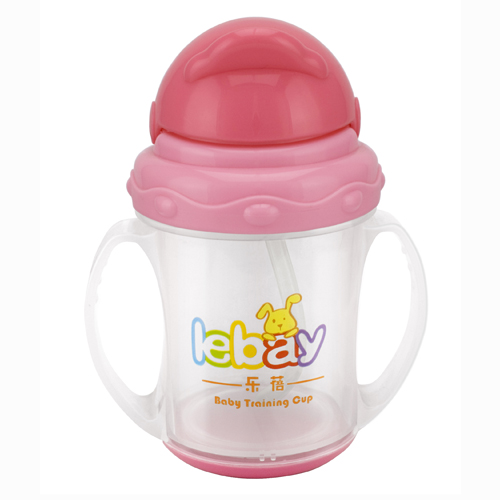 樂蓓嬰幼兒學飲杯6907A粉紅色