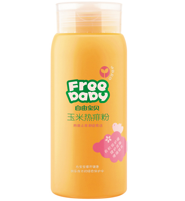 自由寶貝嬰幼兒玉米熱痱粉100g