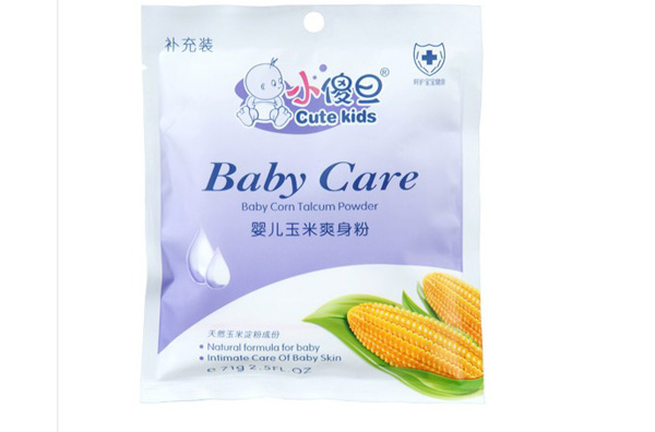 小傻旦嬰兒玉米爽身粉 71g