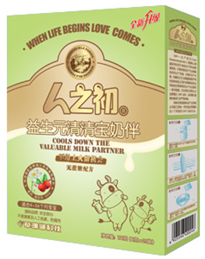 人之初嬰幼益生元清清寶奶伴盒裝