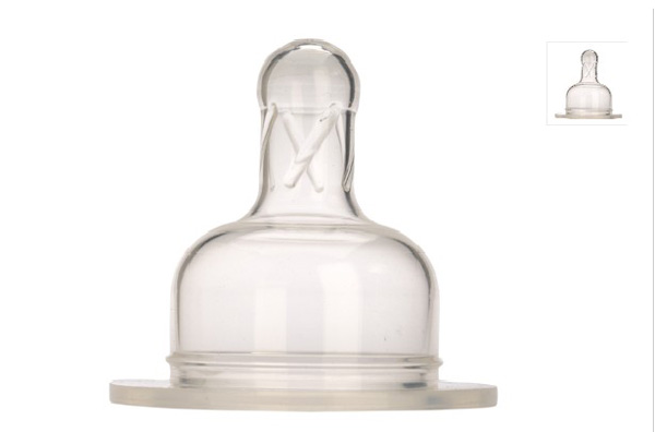 貝麗寬口硅膠奶嘴-階段1+階段2(雙個裝)