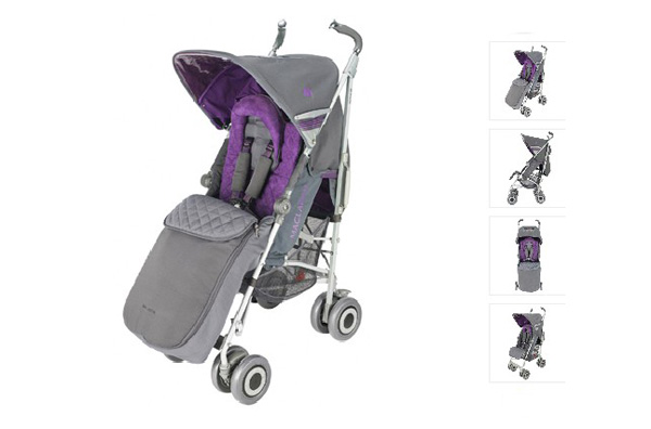 英國Maclaren瑪格羅蘭Techno XLR 2011款(灰紫)