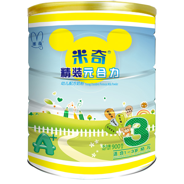 米奇元合力幼兒配方奶粉罐裝3段