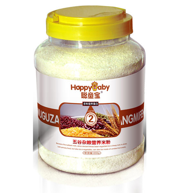 聰童寶多種營養(yǎng)蛋白五谷雜糧米粉850g2段