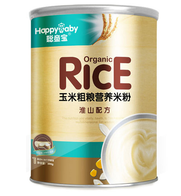 聰童寶玉米粗糧淮山配方米粉1段