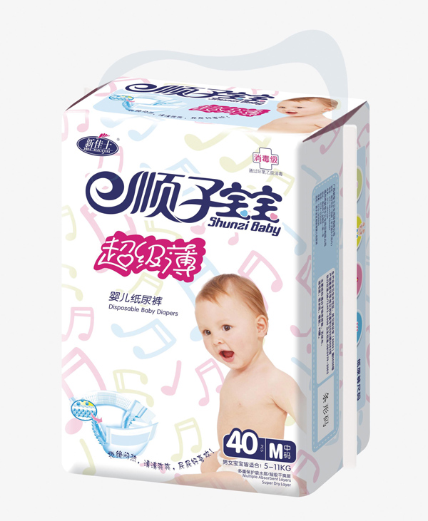 新佳士順子寶寶超級薄紙尿褲