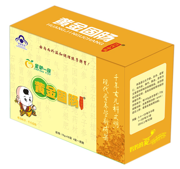 金蘋一族黃金固腸正面