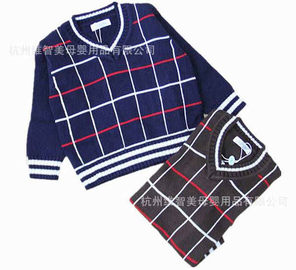 寶潔V領(lǐng)純棉毛衣