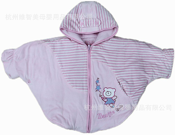 寶潔裥條剪絨披風(fēng)