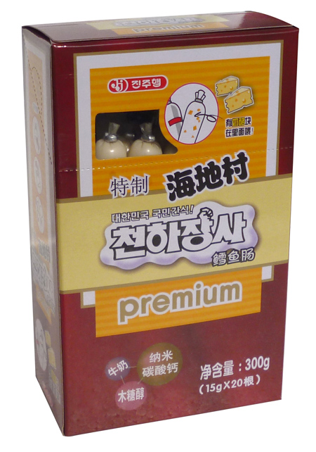海地村特制鱈魚(yú)腸300g