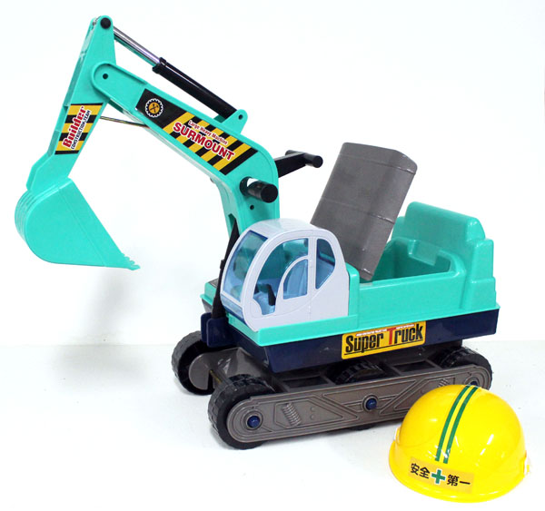 淘嘟嘟嬰童工程車綠色