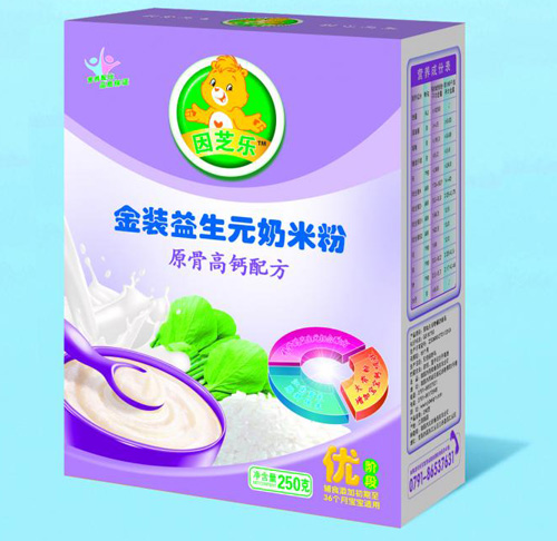 因芝樂(lè)金裝原骨高鈣配方奶米粉
