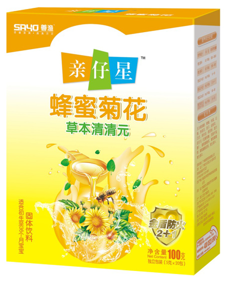 親仔星蜂蜜菊花清清元