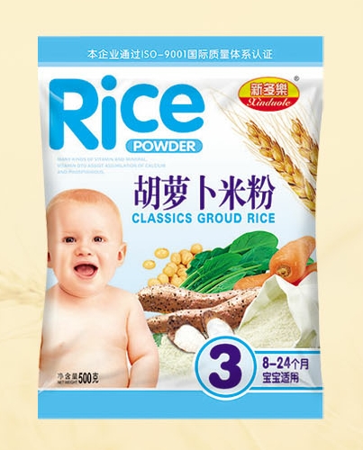 新多樂(lè)胡蘿卜米粉3段