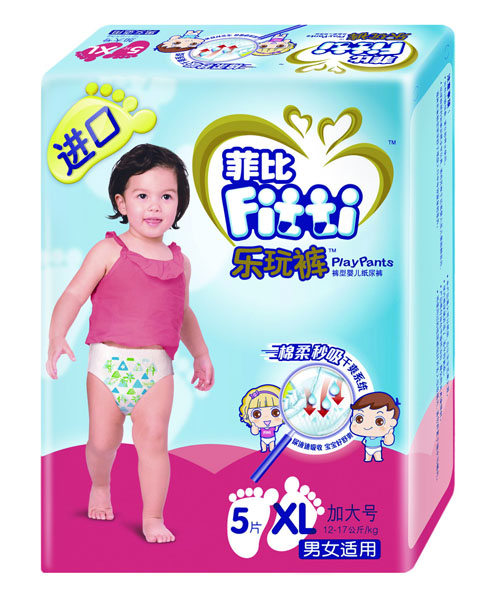 菲比加大號樂玩褲XL5片