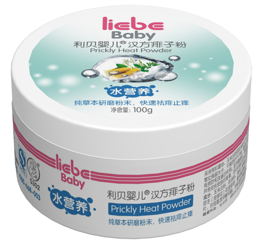 利貝S302痱子粉100g