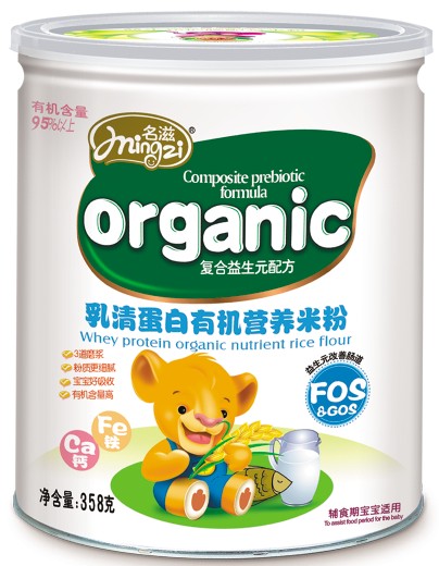 名滋乳清蛋白有機(jī)營(yíng)養(yǎng)米粉